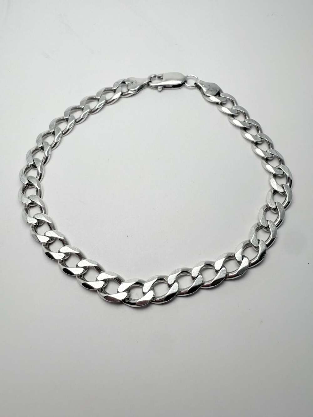 925 Italian Made Curb Chain Necklace 925 Sterling Silver